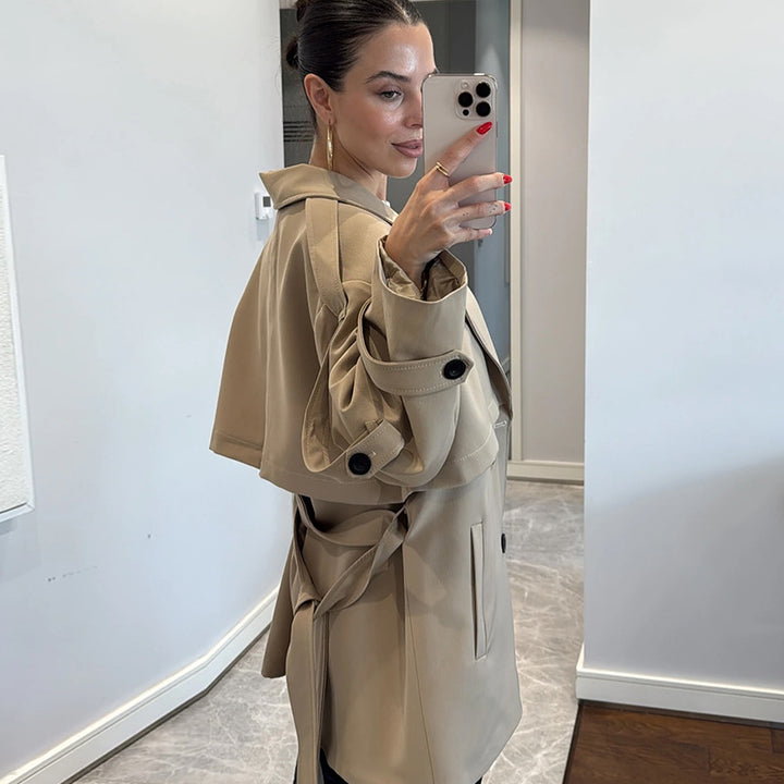 Damer Modish Oversize-Trenchcoat Mirla-Eva Jonsson