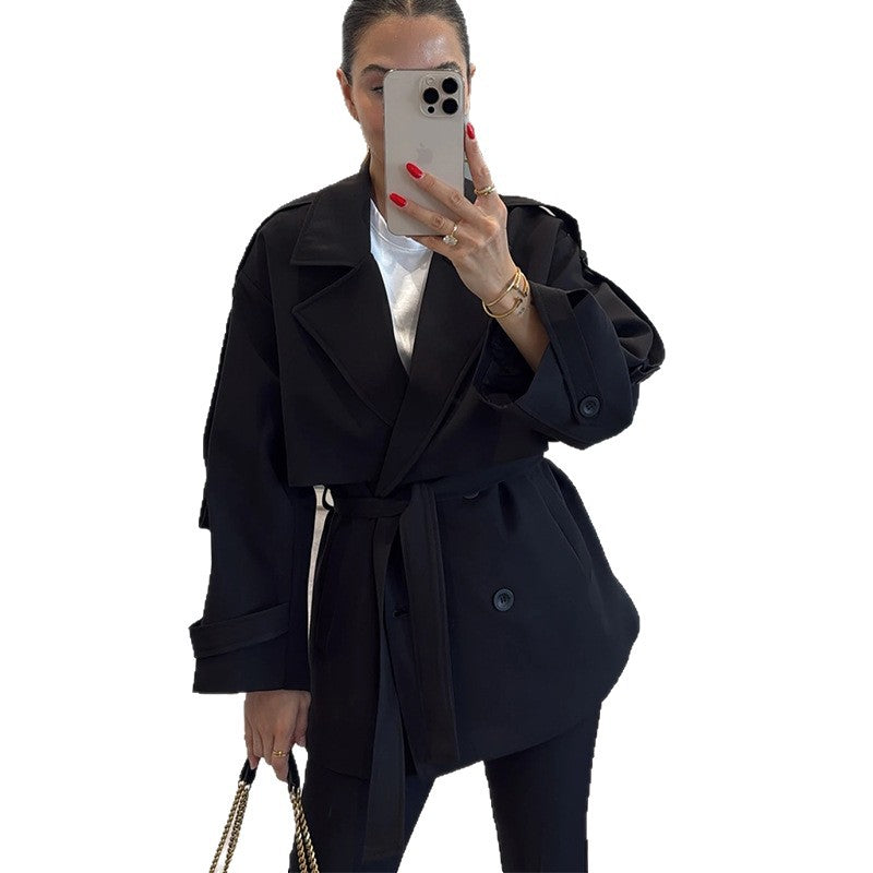 Damer Modish Oversize-Trenchcoat Mirla-Eva Jonsson