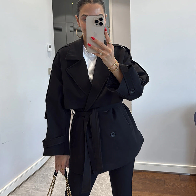 Damer Modish Oversize-Trenchcoat Mirla-Eva Jonsson