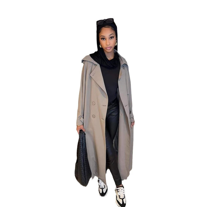 Damer Modish Oversized Trenchcoat Mirla-Eva Jonsson