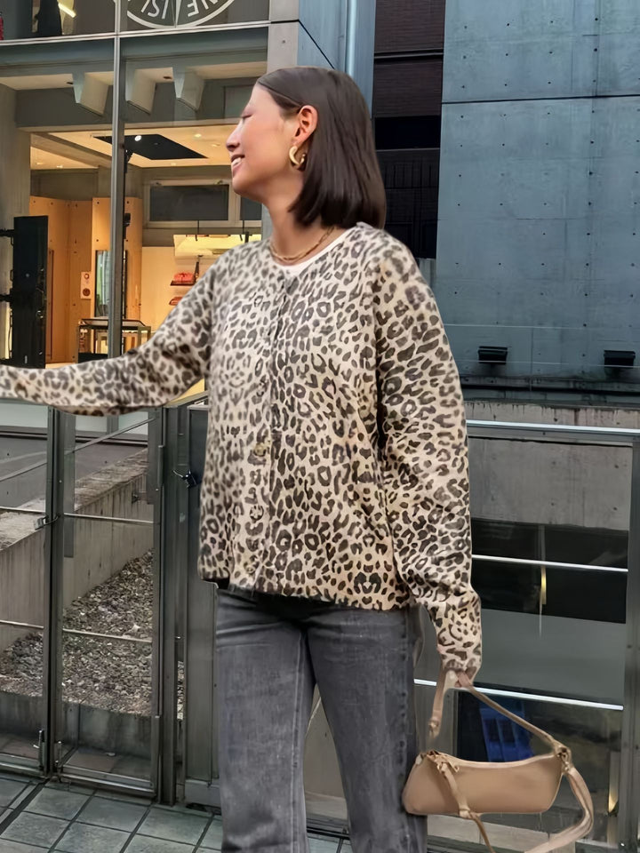 Damer Mönstrad Tröja Mirla-Eva Jonsson