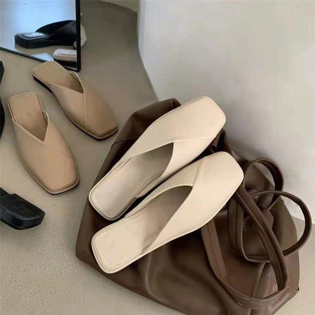 Damer Mules med Elegant Tvärdesign och Bekväm Fotbäddning Mirla-Eva Jonsson
