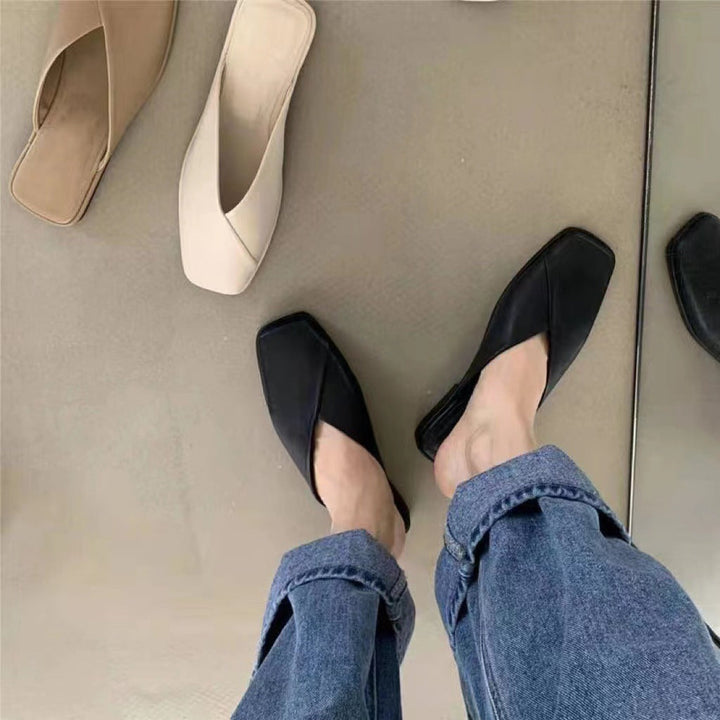 Damer Mules med Elegant Tvärdesign och Bekväm Fotbäddning Mirla-Eva Jonsson
