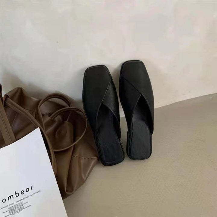 Damer Mules med Elegant Tvärdesign och Bekväm Fotbäddning Mirla-Eva Jonsson