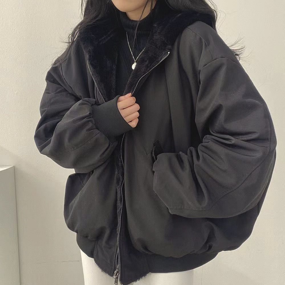 Damer Mysig Fleece-Jacka Mirla-Eva Jonsson
