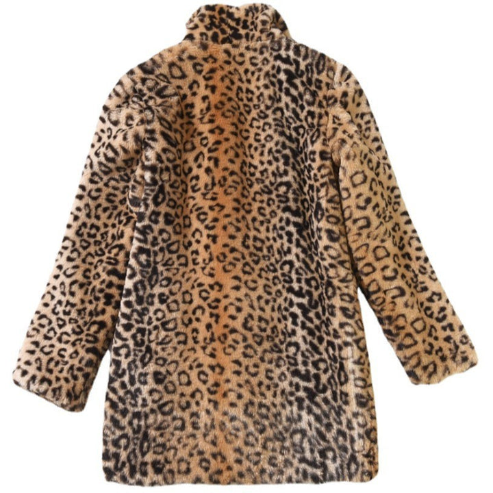 Damer Mysig Leopardskinnjacka Mirla-Eva Jonsson
