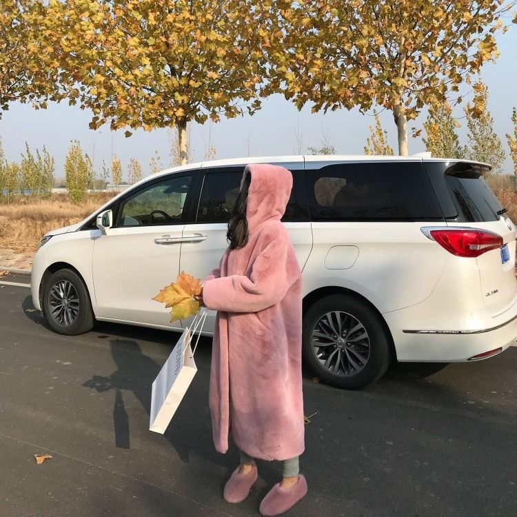 Damer Mysig Överdimensionerad Kappa med Hög Krage och Sidofickor Eva Jonsson-Eva Jonsson