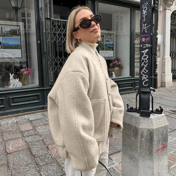 Damer Mysig Oversized Steppjacka Mirla-Eva Jonsson
