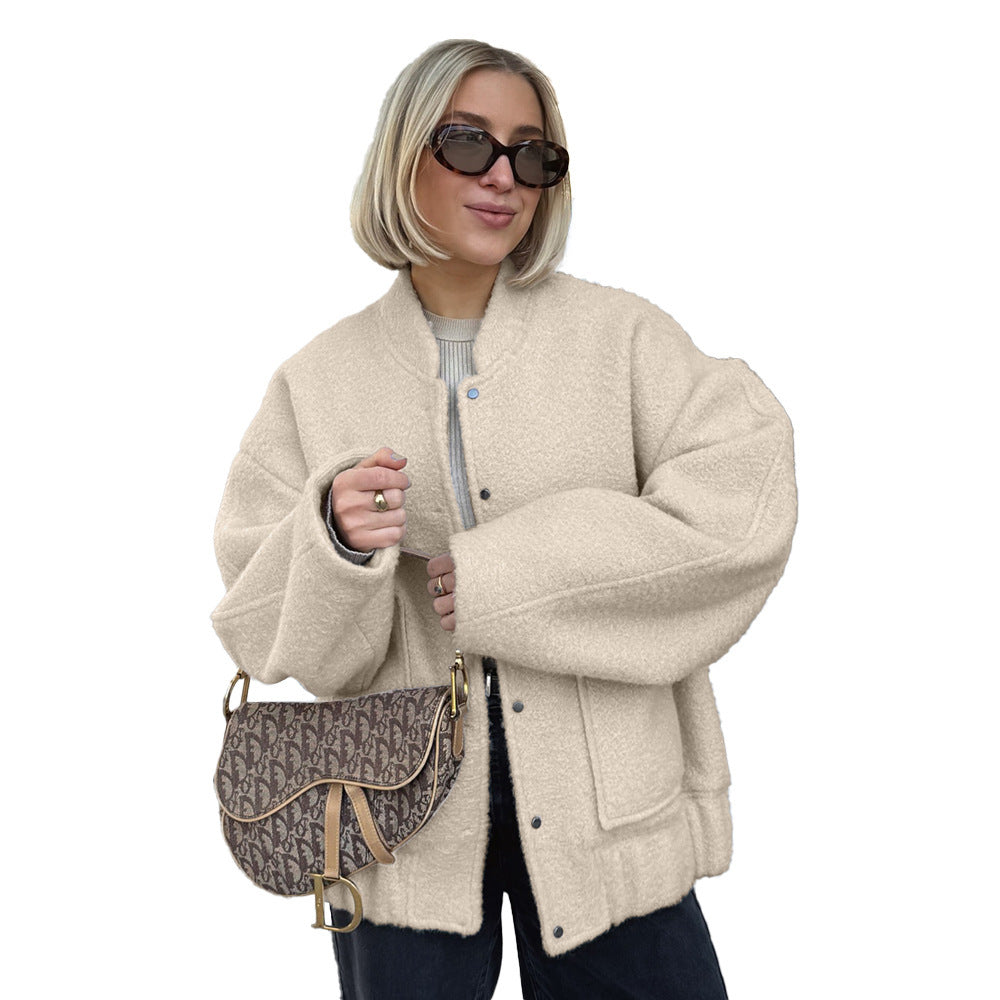 Damer Mysig Oversized Steppjacka Mirla-Eva Jonsson
