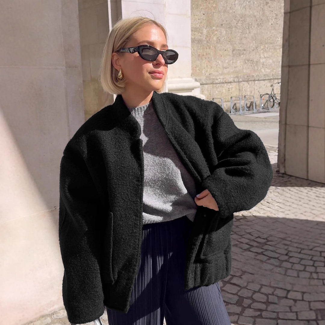 Damer Mysig Oversized Steppjacka Mirla-Eva Jonsson