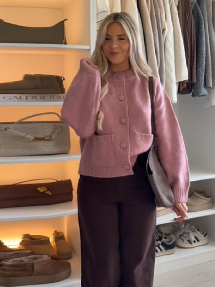 Damer Mysig Stickad Kappa Mirla-Eva Jonsson