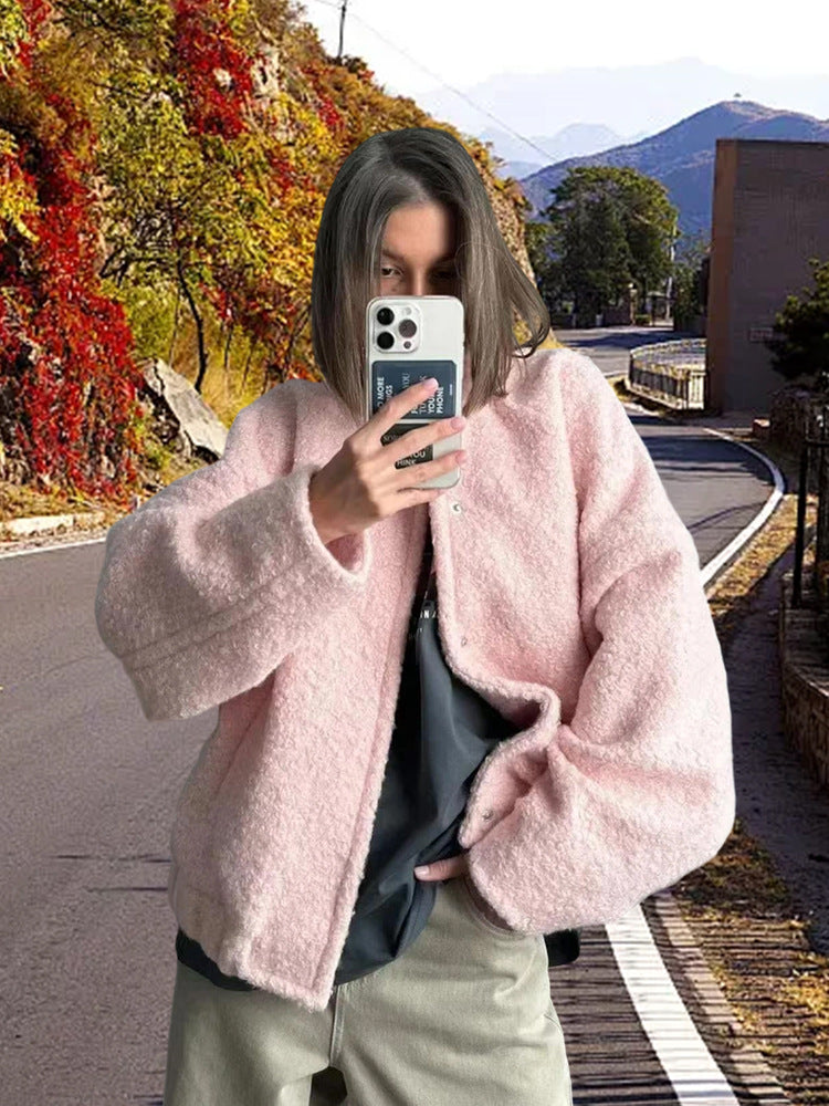 Damer Mysig Teddy-kappa med oversized snitt Mirla-Eva Jonsson