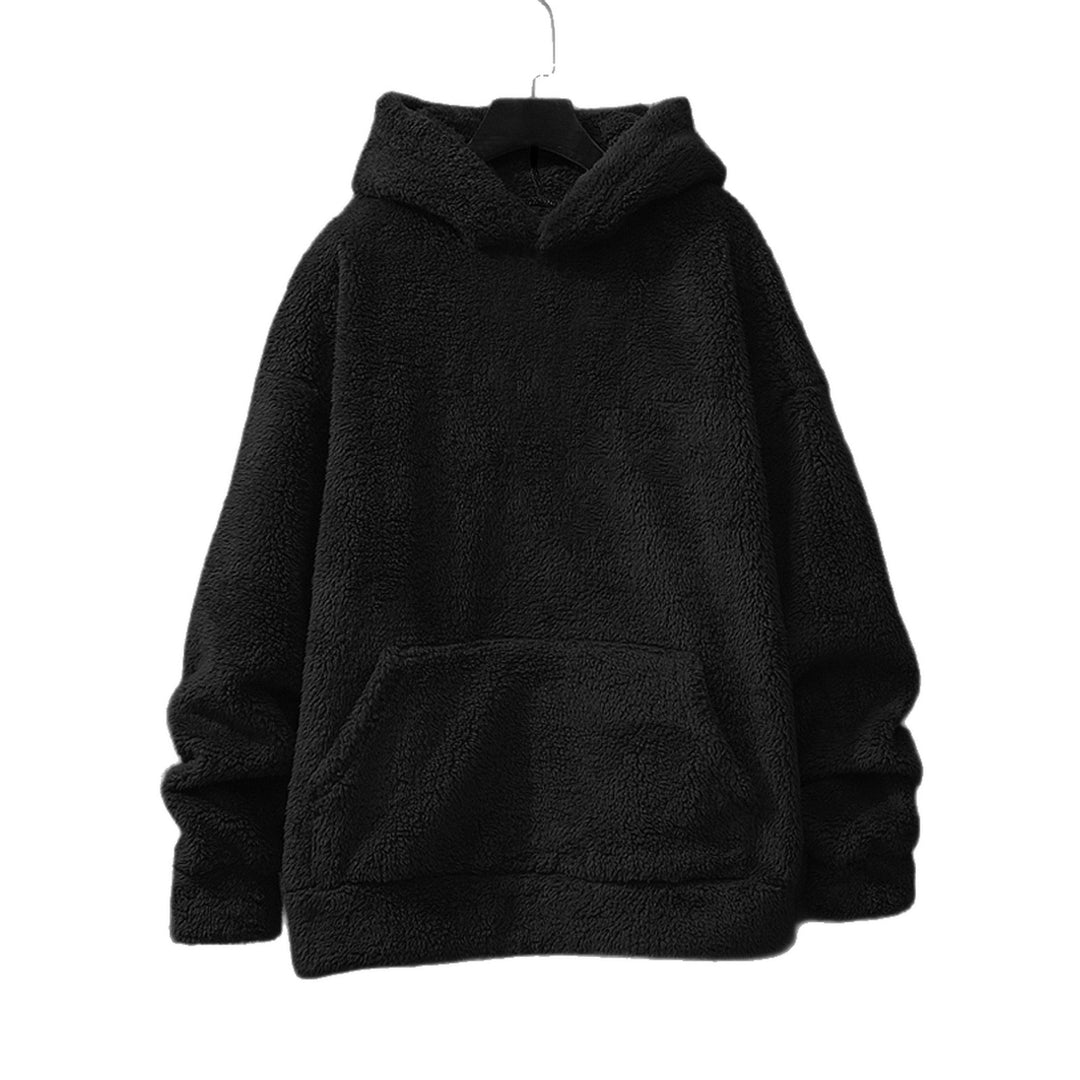 Damer Mysig fleece-tröja med huva och praktiska fickor Eva Jonsson-Eva Jonsson