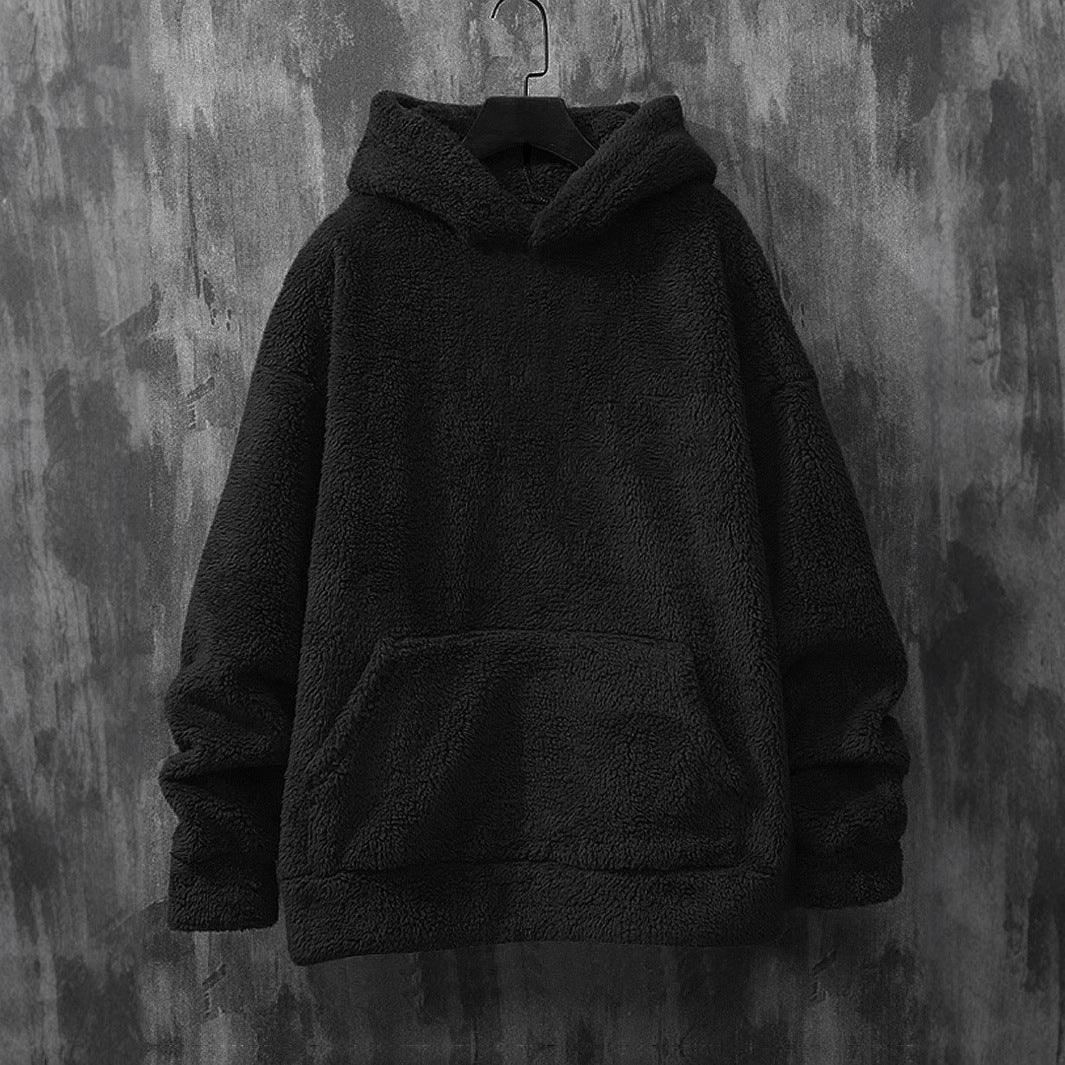 Damer Mysig fleece-tröja med huva och praktiska fickor Eva Jonsson-Eva Jonsson