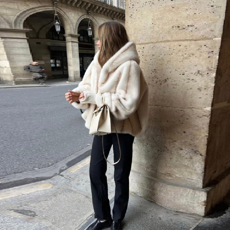 Damer Mysig oversized Pälsjacka Mirla-Eva Jonsson