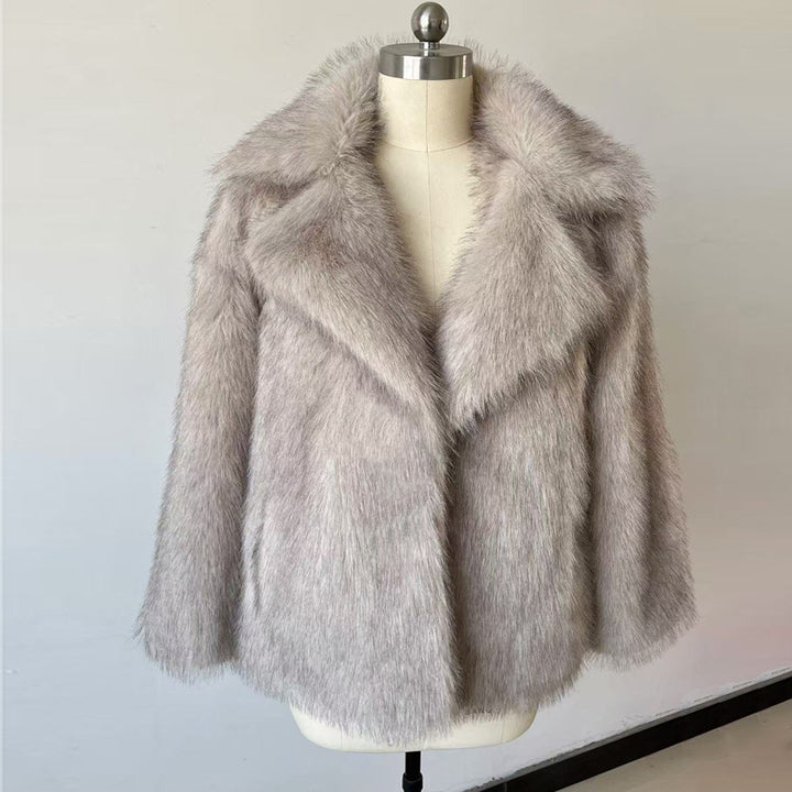 Damer Mysig oversized Pälsjacka Mirla-Eva Jonsson
