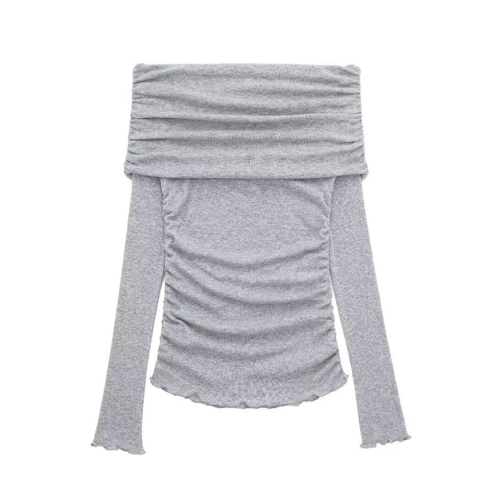 Damer Off-Shoulder Blus med Rynkning Eva Jonsson-Eva Jonsson
