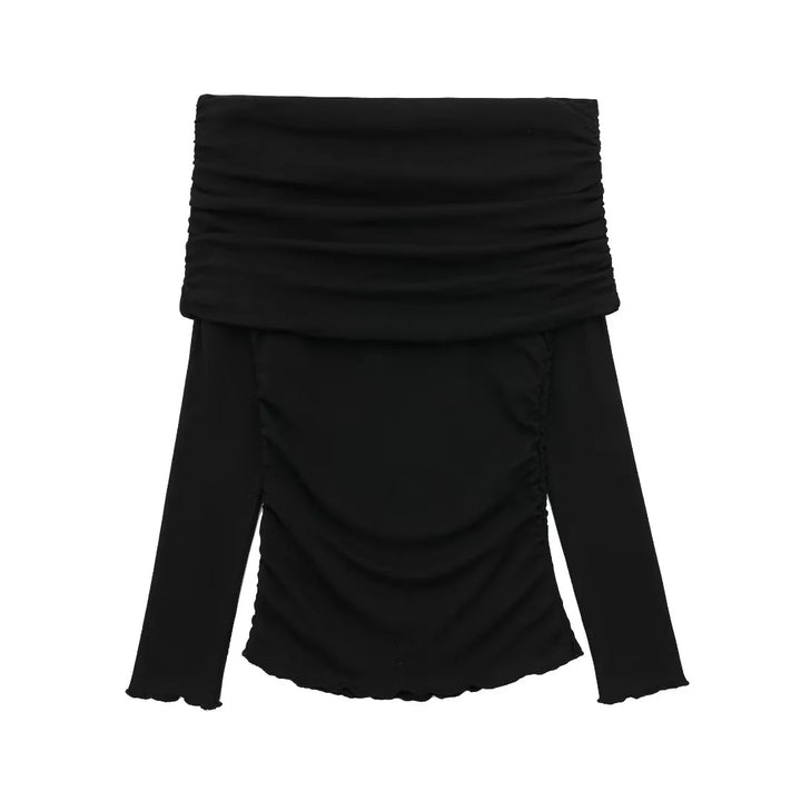 Damer Off-Shoulder Blus med Rynkning Eva Jonsson-Eva Jonsson