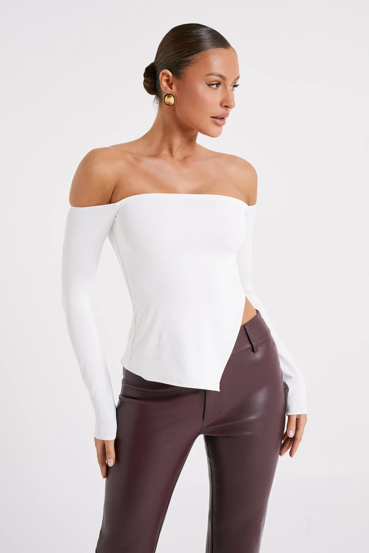 Damer Off-Shoulder Långärmad topp Eva Jonsson-Eva Jonsson