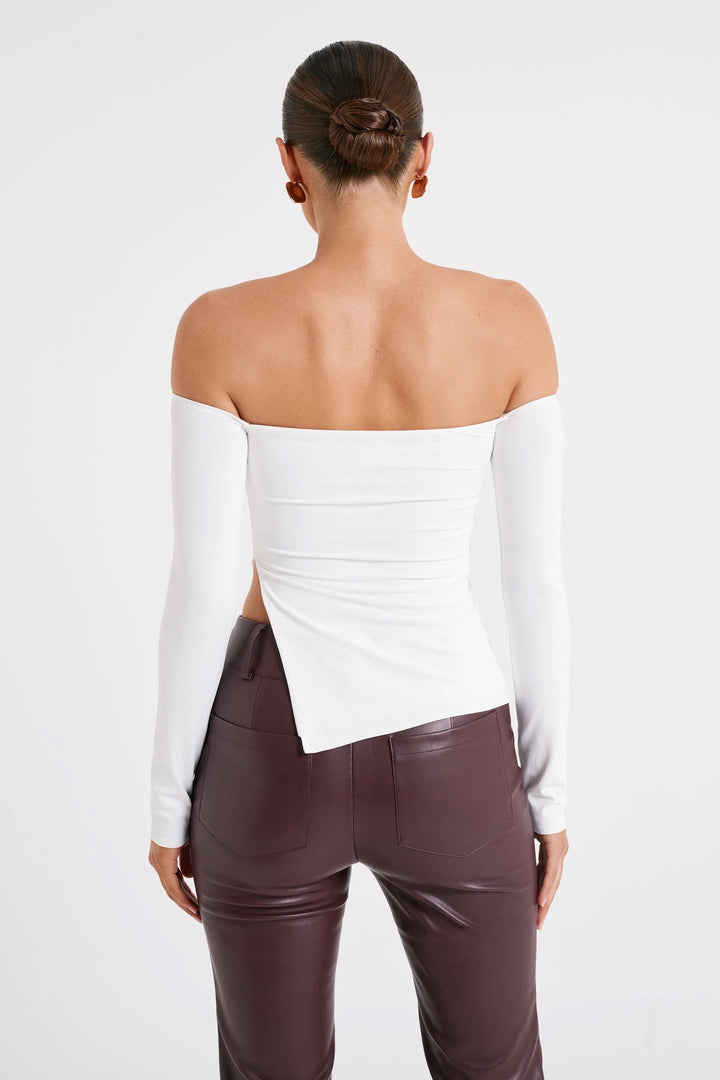 Damer Off-Shoulder Långärmad topp Eva Jonsson-Eva Jonsson