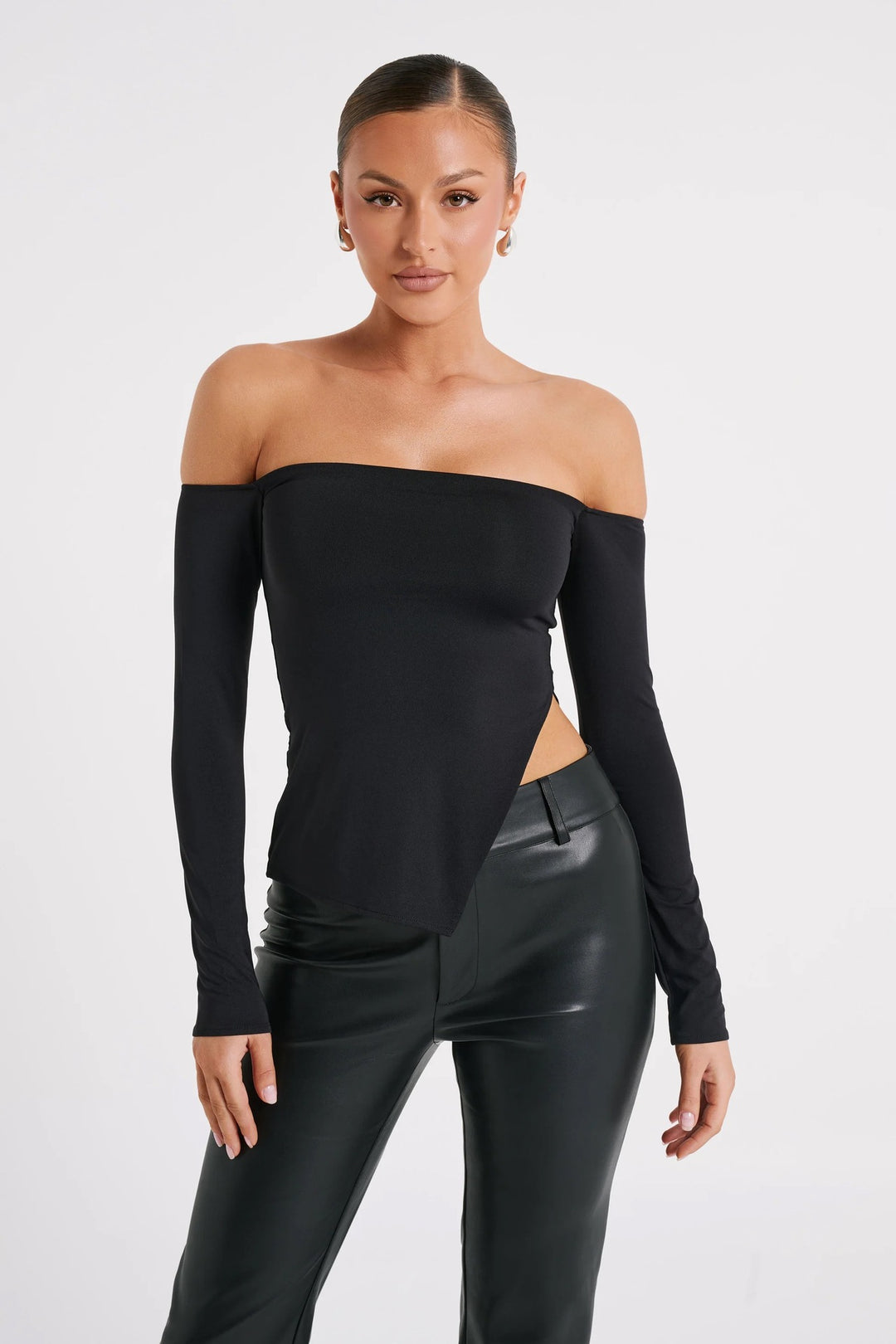 Damer Off-Shoulder Långärmad topp Eva Jonsson-Eva Jonsson