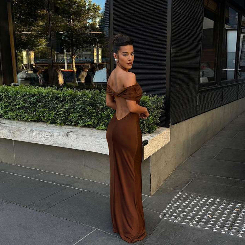 Damer Off-Shoulder Maxiklänning Mirla-Eva Jonsson