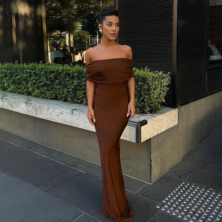 Damer Off-Shoulder Maxiklänning Mirla-Eva Jonsson
