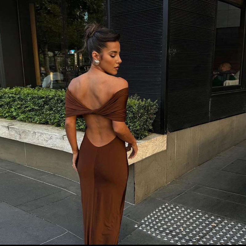 Damer Off-Shoulder Maxiklänning Mirla-Eva Jonsson