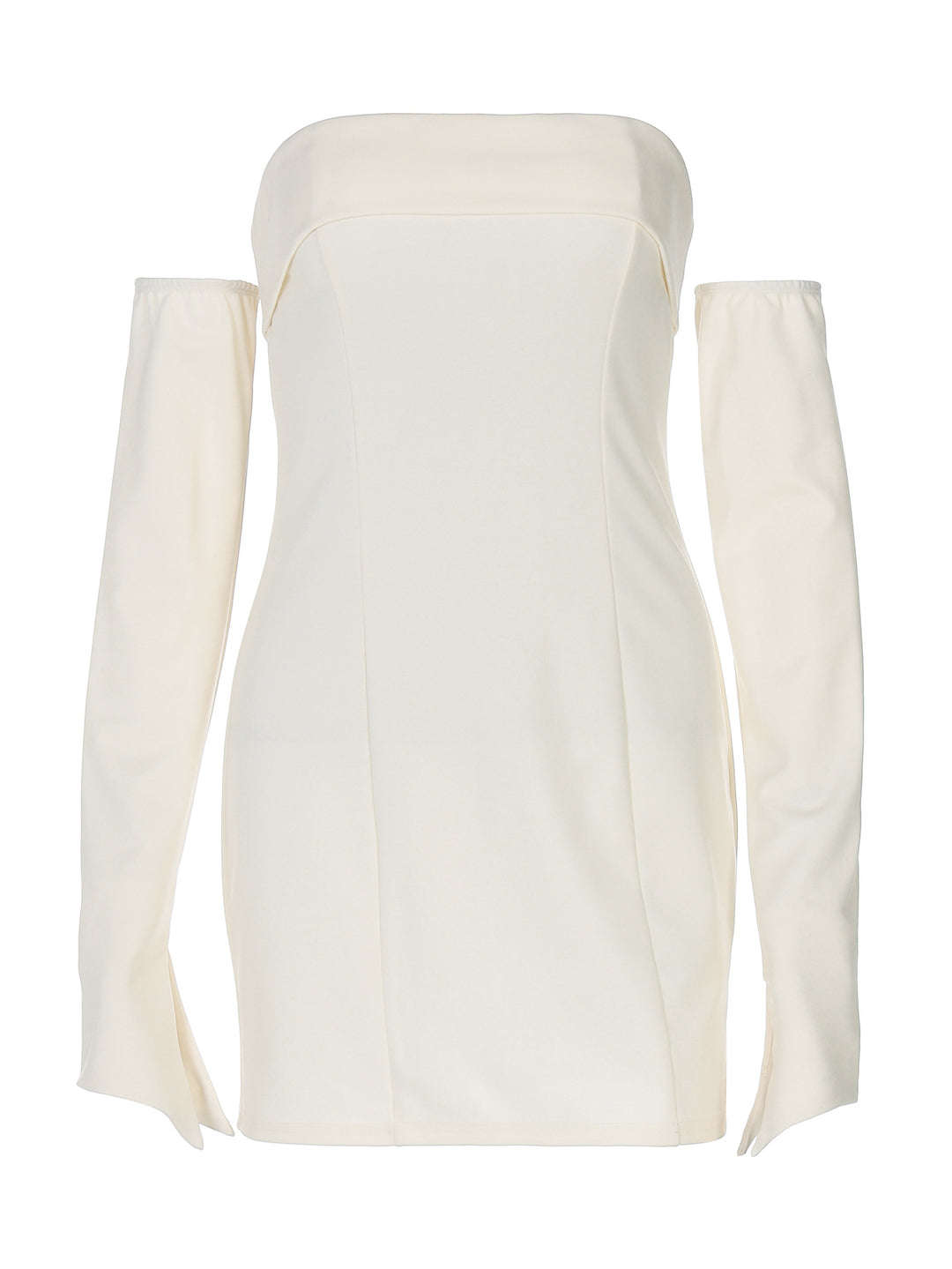 Damer Off-Shoulder Minikjol med långa ärmar och elegant snitt Eva Jonsson-Eva Jonsson