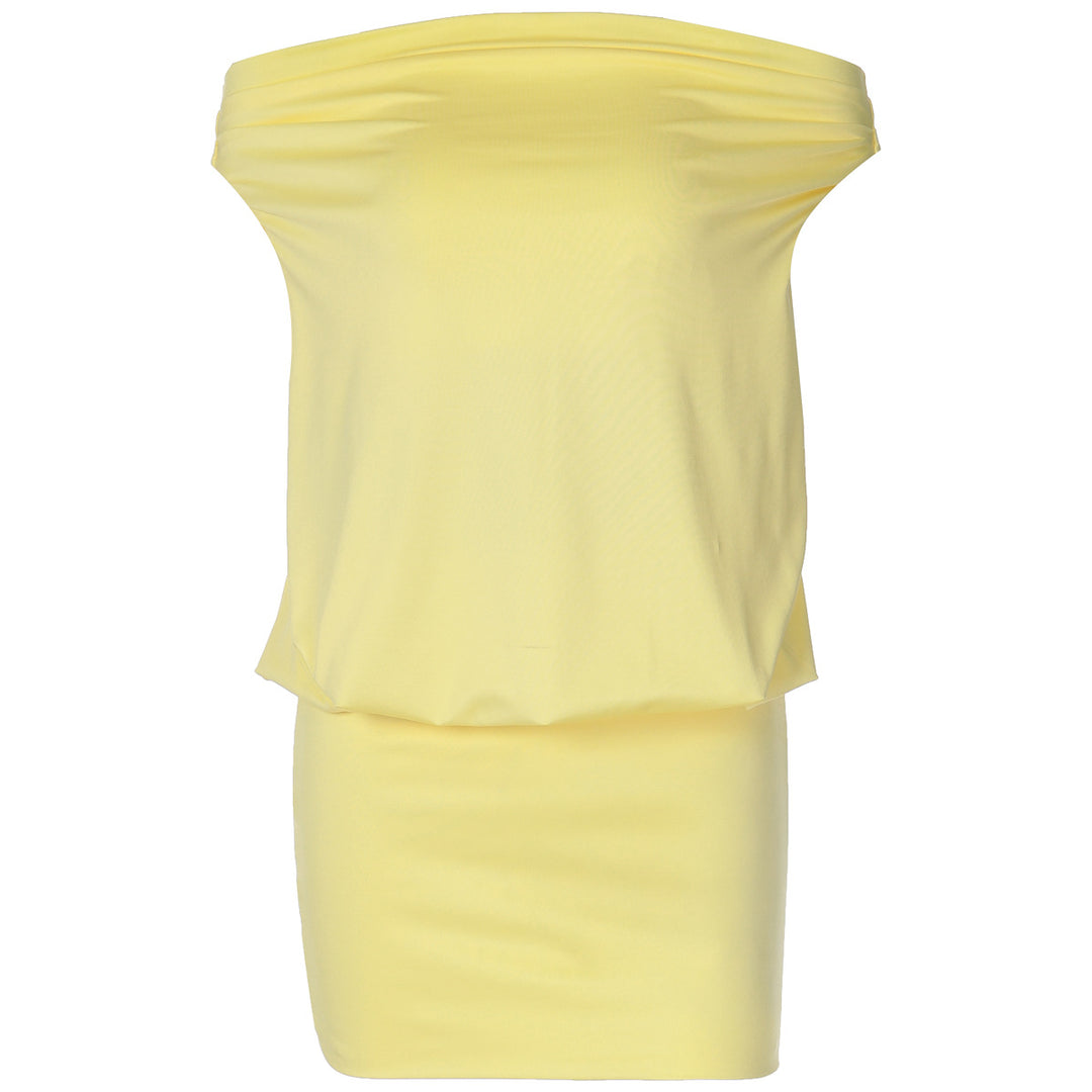 Damer Off-Shoulder Miniklänning med flödande design Mirla-Eva Jonsson