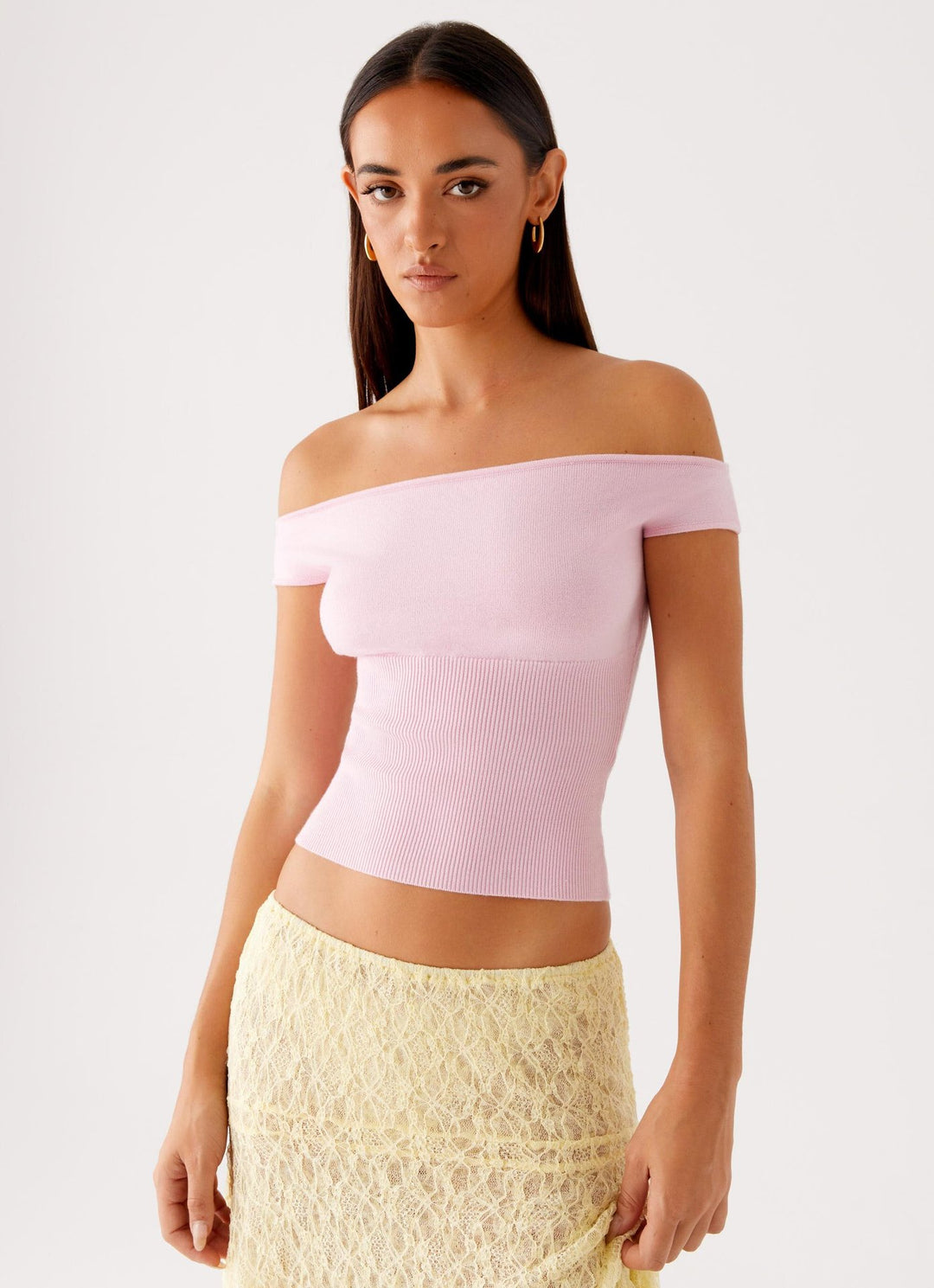 Damer Off-Shoulder Ribbtopp Mirla-Eva Jonsson