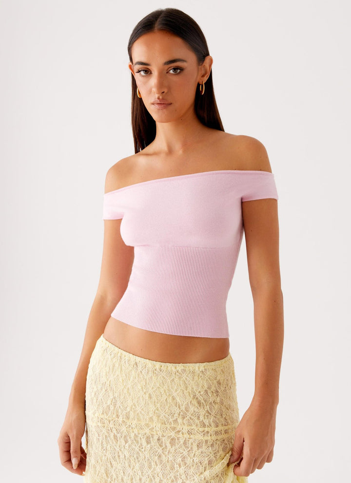 Damer Off-Shoulder Ribbtopp Mirla-Eva Jonsson