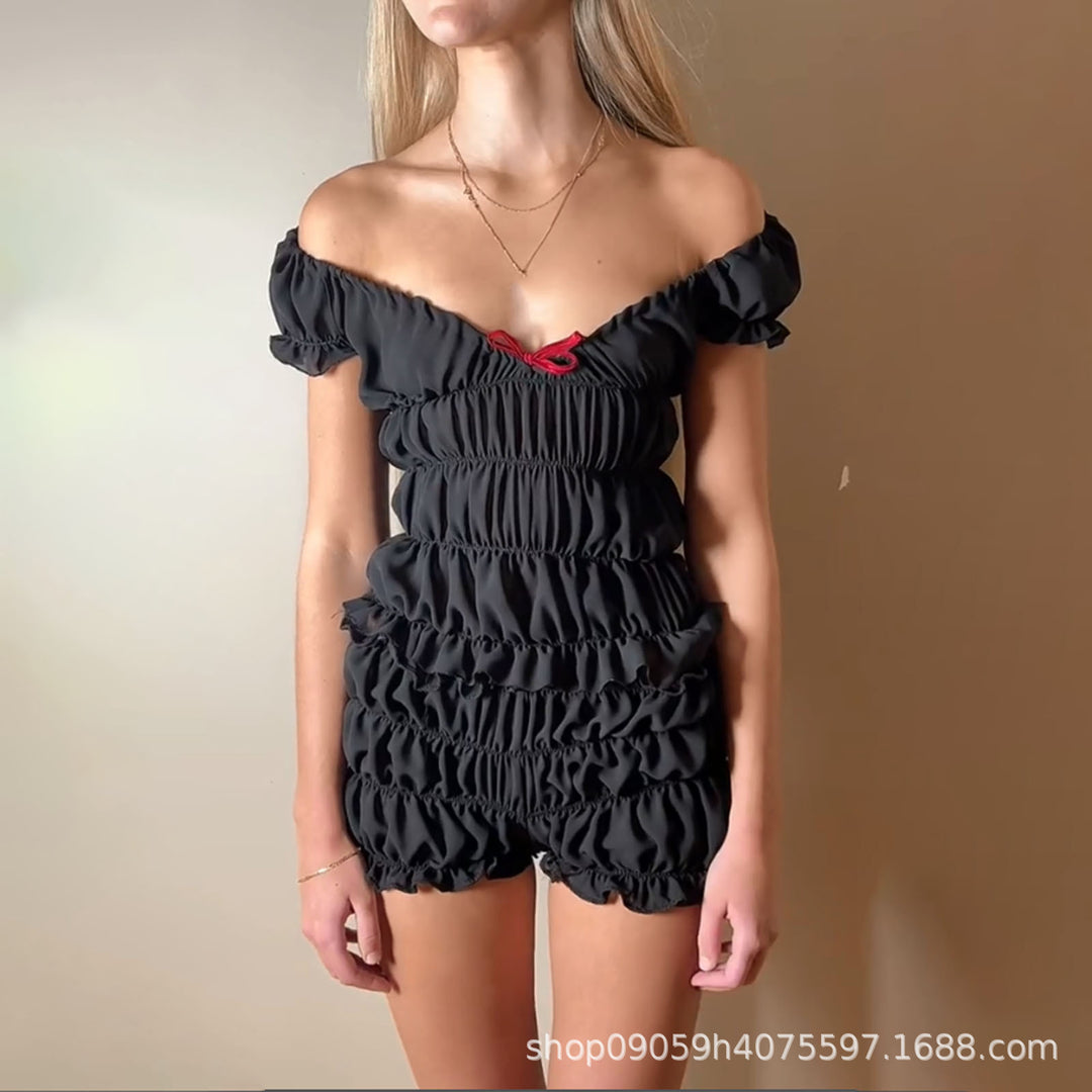 Damer Off-Shoulder Sommaroverall Mirla-Eva Jonsson