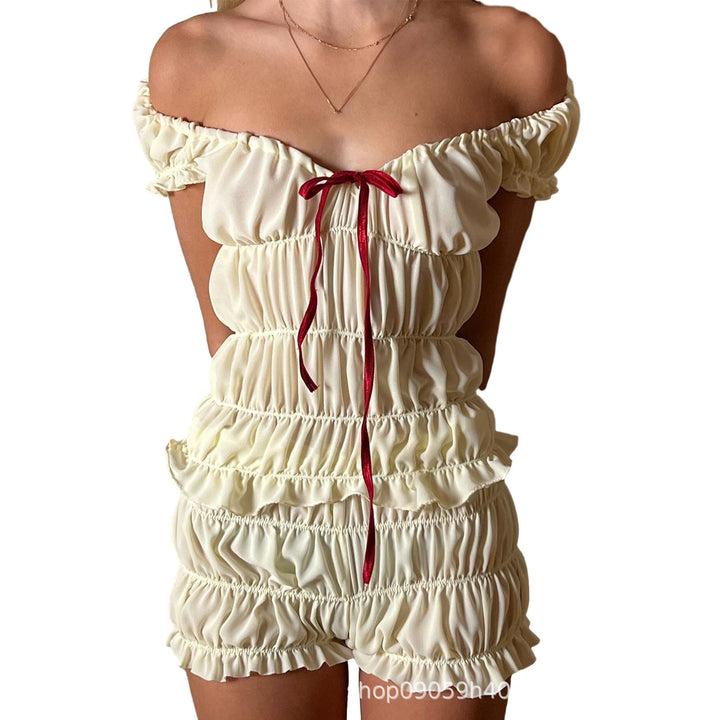 Damer Off-Shoulder Sommaroverall Mirla-Eva Jonsson