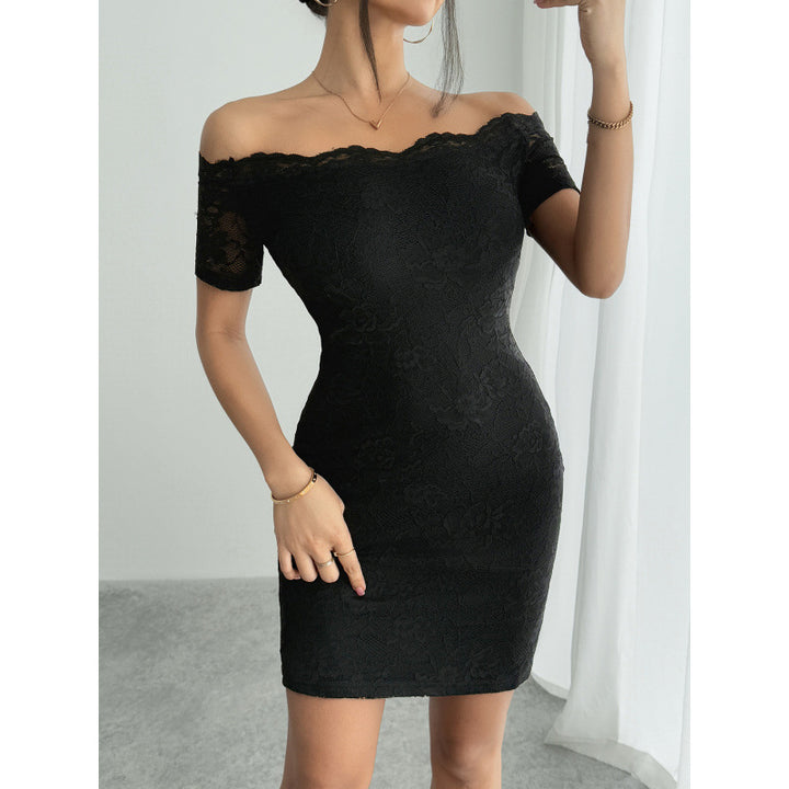 Damer Off-Shoulder Spetsklänning Mirla-Eva Jonsson