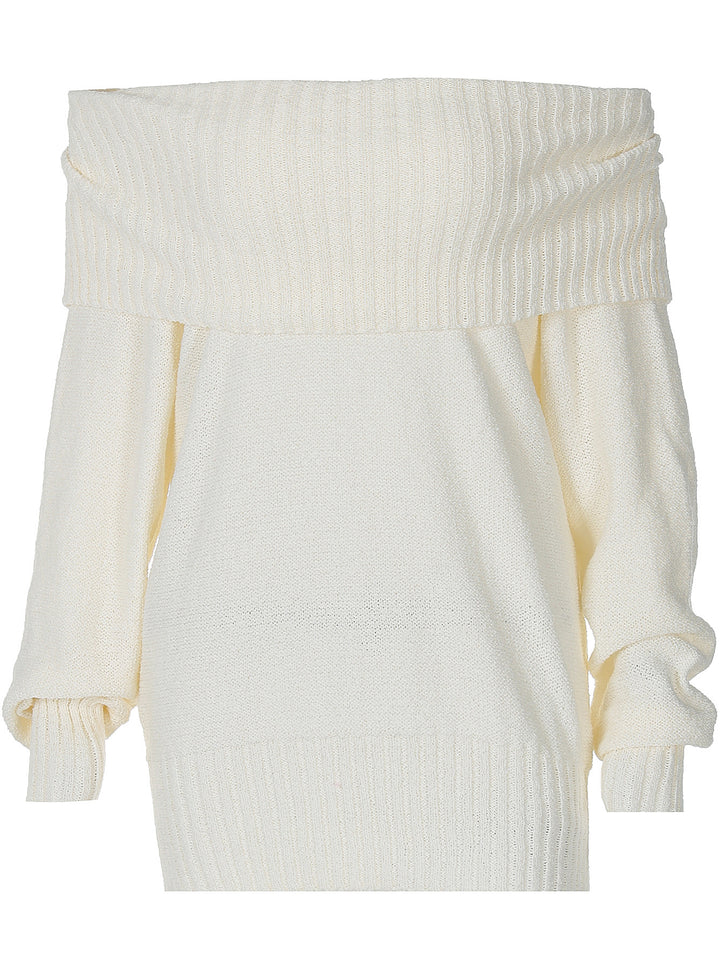 Damer Off-Shoulder Stickad Tröja Mirla-Eva Jonsson