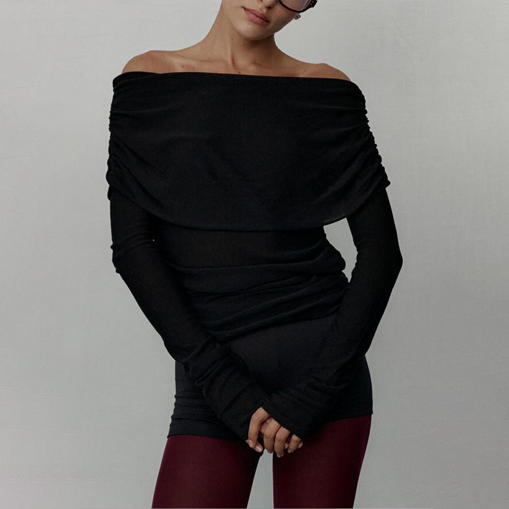 Damer Off-Shoulder Stickad Tröja Mirla-Eva Jonsson