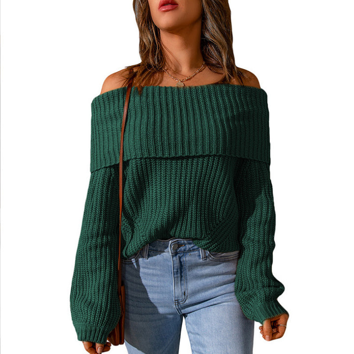 Damer Off-Shoulder Stickad Tröja Mirla-Eva Jonsson