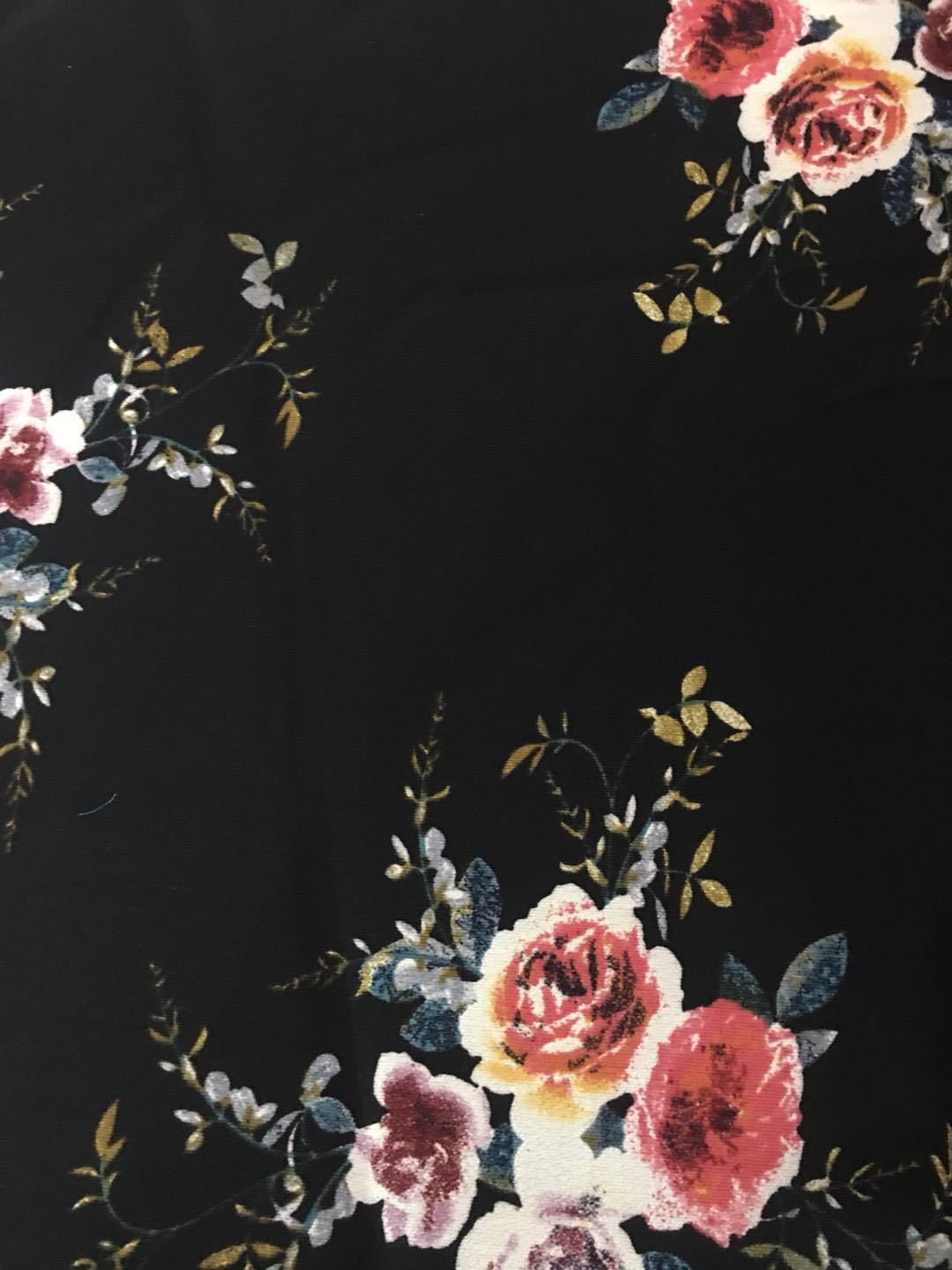 Damer Off-Shoulder Strandklänning med blommönster och flödande skärning Mirla-Eva Jonsson