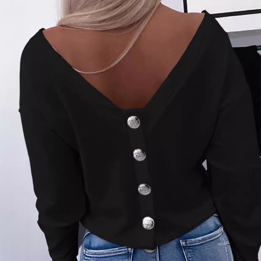 Damer Off-Shoulder Sweatshirt Mirla-Eva Jonsson