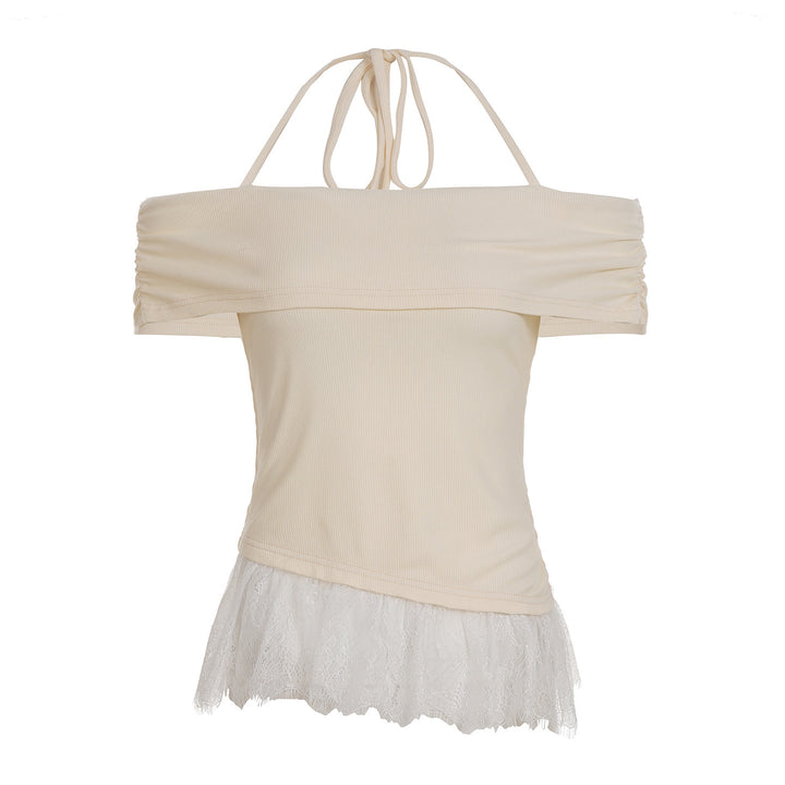 Damer Off-Shoulder Topp med Volangkant Mirla-Eva Jonsson