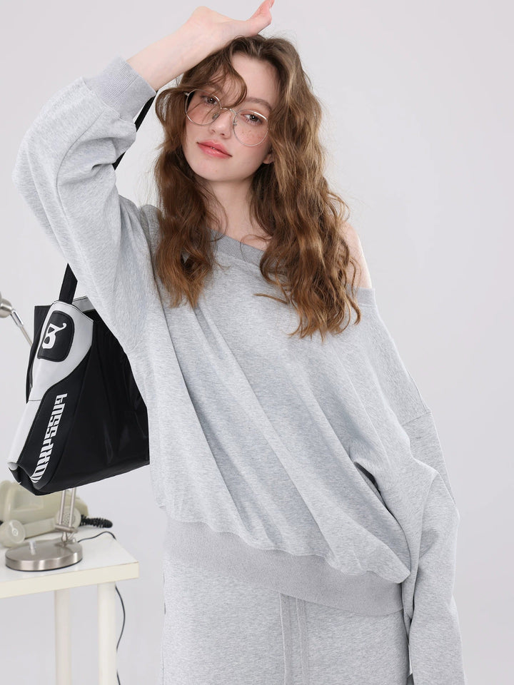 Damer Off-Shoulder Tre-delad set med byxor-Eva Jonsson