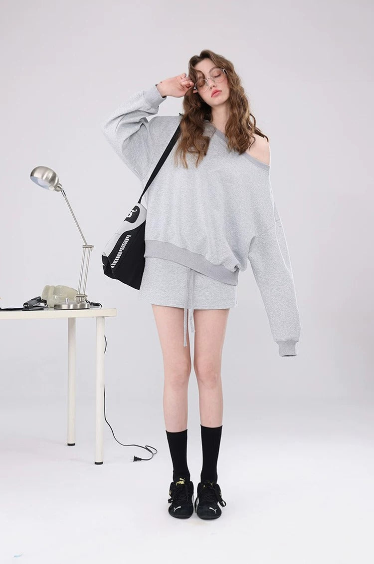 Damer Off-Shoulder Tre-delad set med byxor-Eva Jonsson
