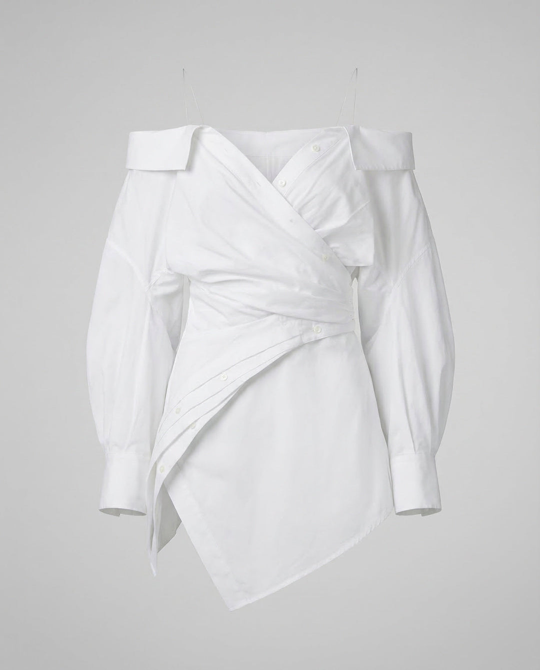 Damer Off Shoulder Wrap Blus-Eva Jonsson