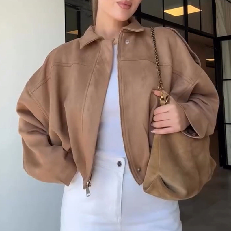 Damer Oversize-Camouflagejacka Mirla-Eva Jonsson