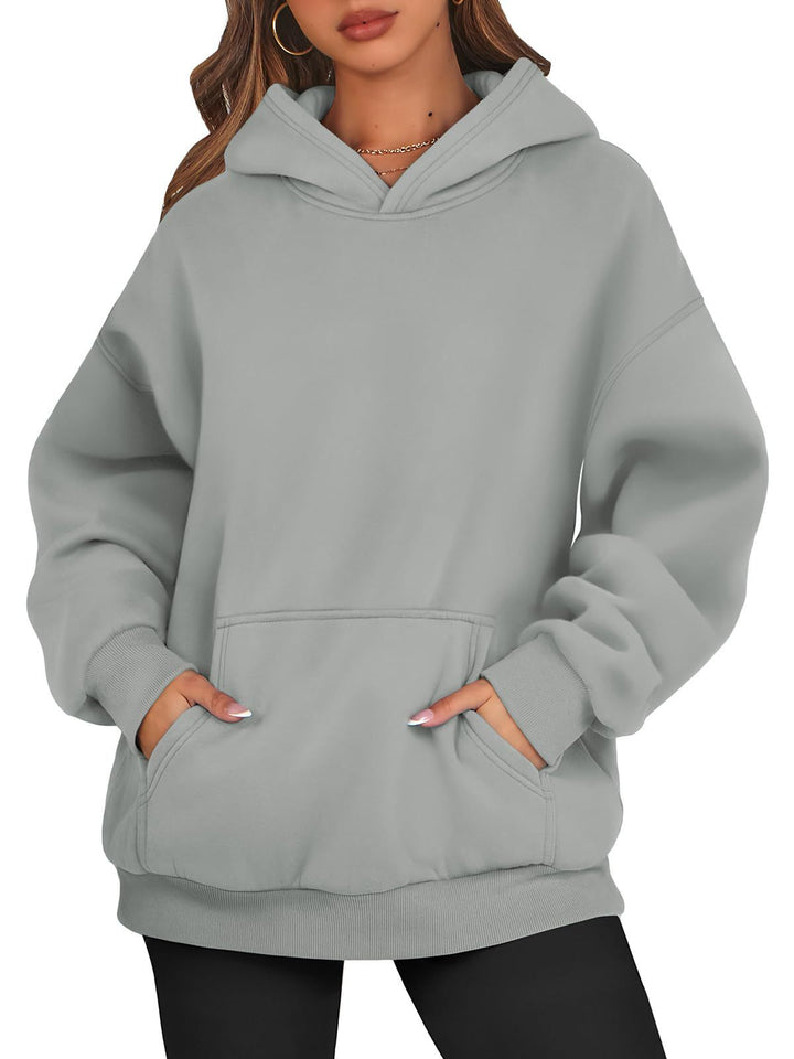 Damer Oversize Hooded Sweatshirt Mirla-Eva Jonsson
