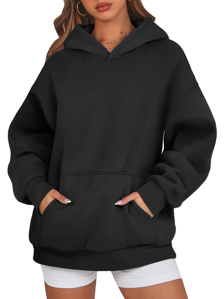 Damer Oversize Hooded Sweatshirt Mirla-Eva Jonsson