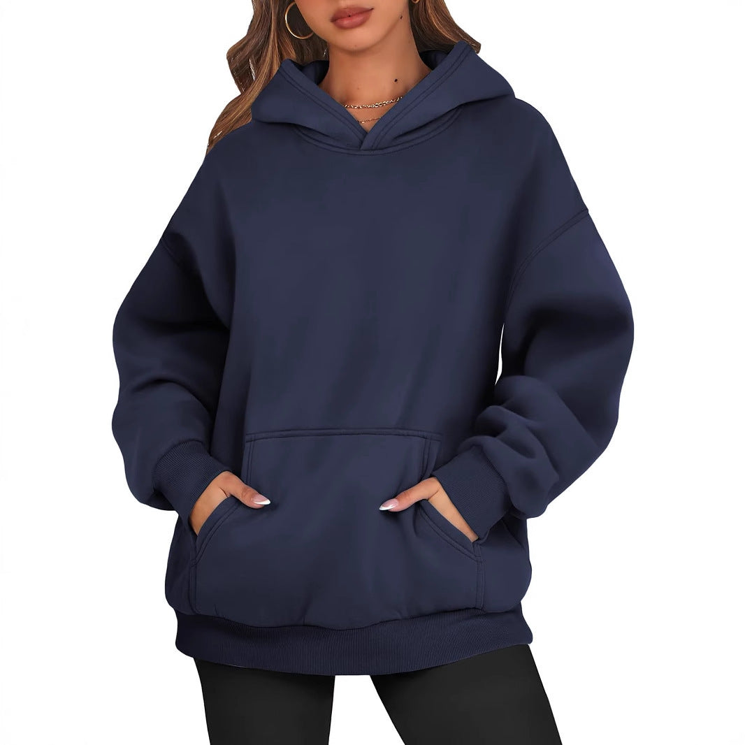 Damer Oversize Hooded Sweatshirt Mirla-Eva Jonsson