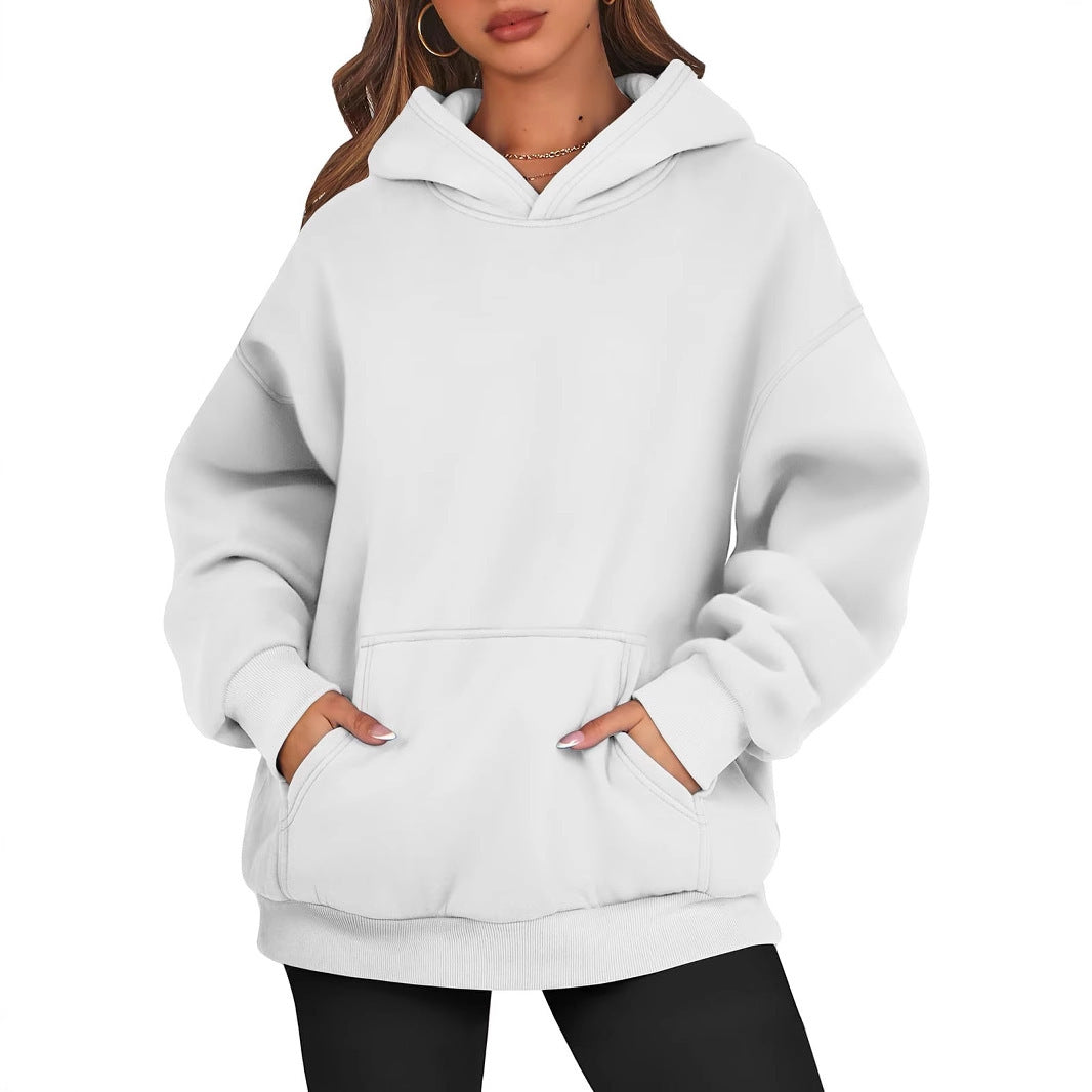 Damer Oversize Hooded Sweatshirt Mirla-Eva Jonsson
