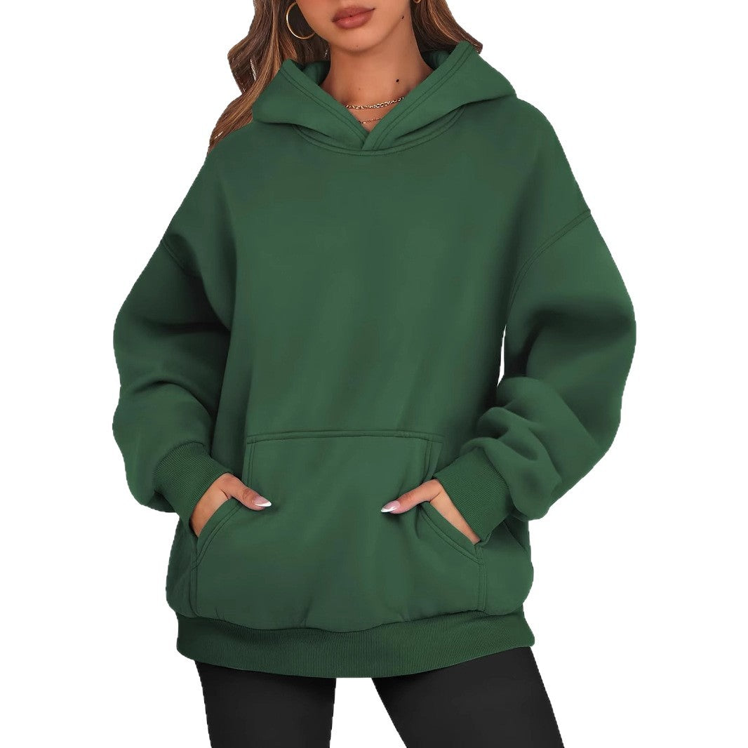 Damer Oversize Hooded Sweatshirt Mirla-Eva Jonsson